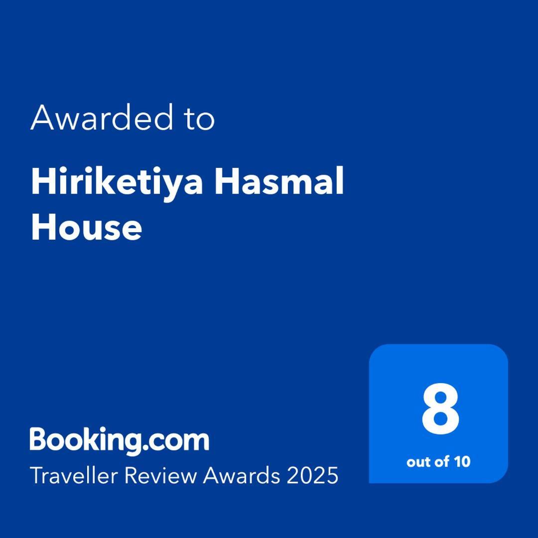 Hiriketiya Hasmal House Apartman Dikwella Kültér fotó